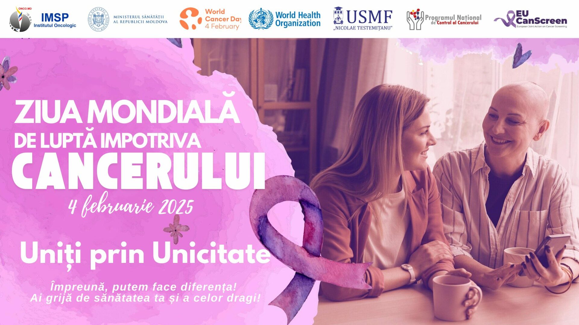 4 februarie – Ziua Mondială de Luptă împotriva Cancerului