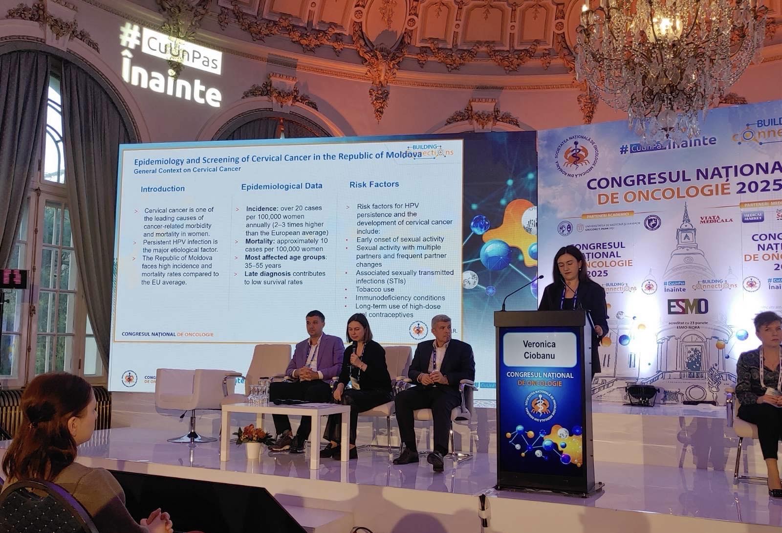 Participarea delegației Republicii Moldova la Congresul Național de Oncologie – SNOMR 2025