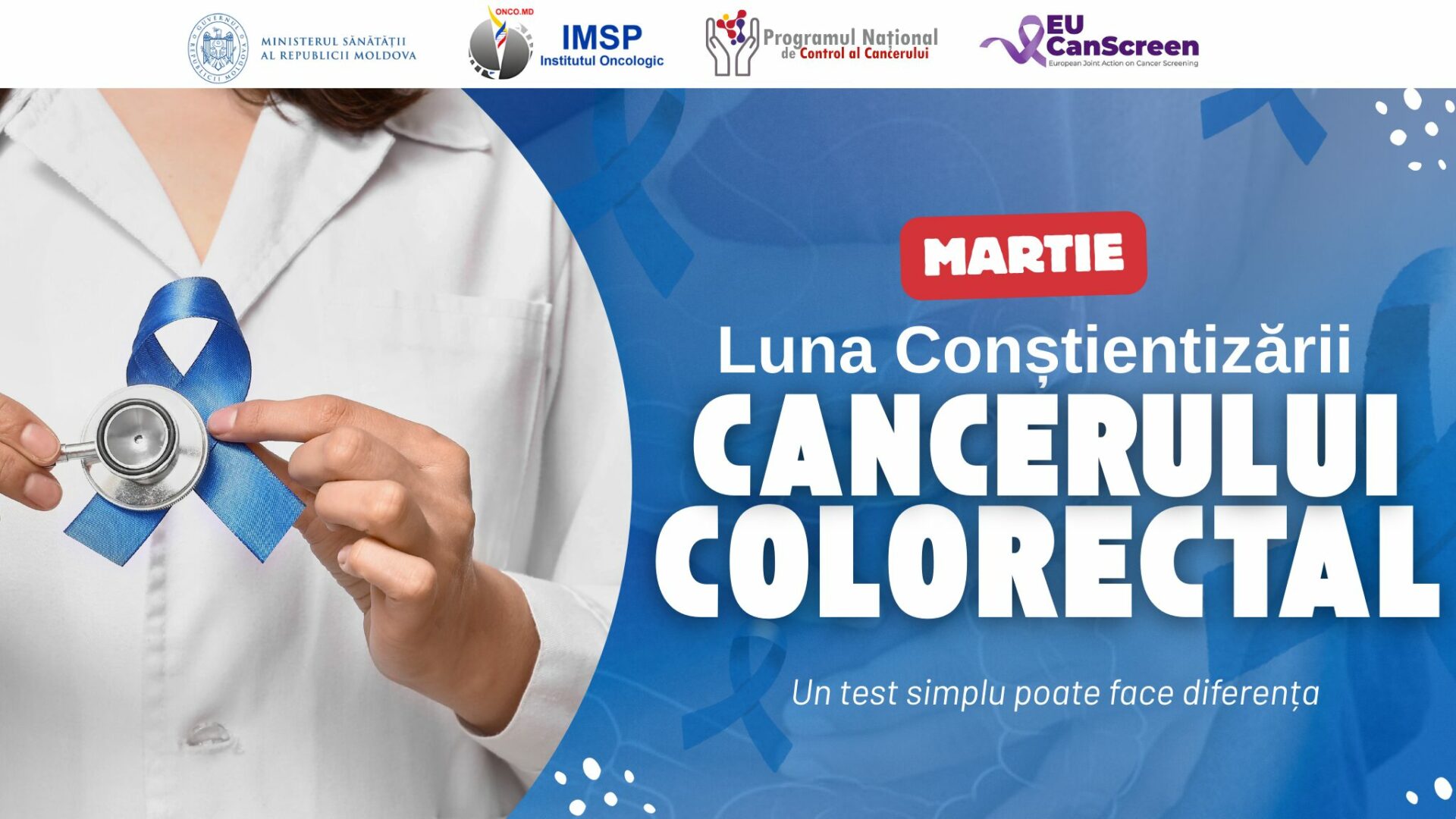 Martie – Luna conștientizării cancerului colorectal