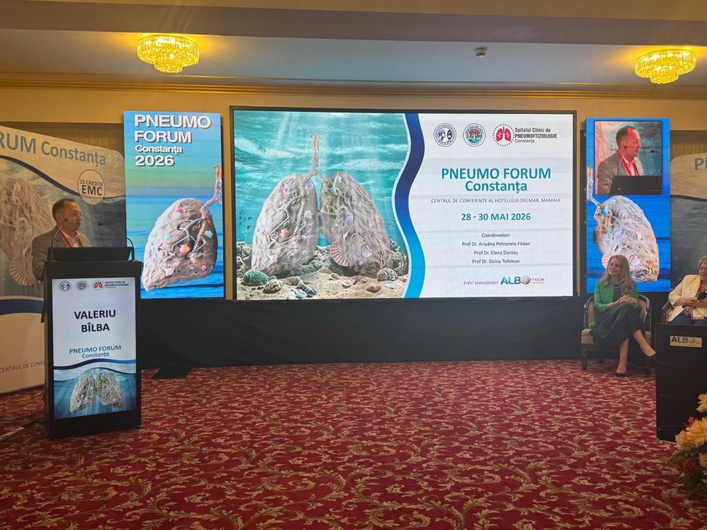 Reprezentare internațională a Institutului Oncologic la Conferința PNEUMOFORUM Constanța 2026