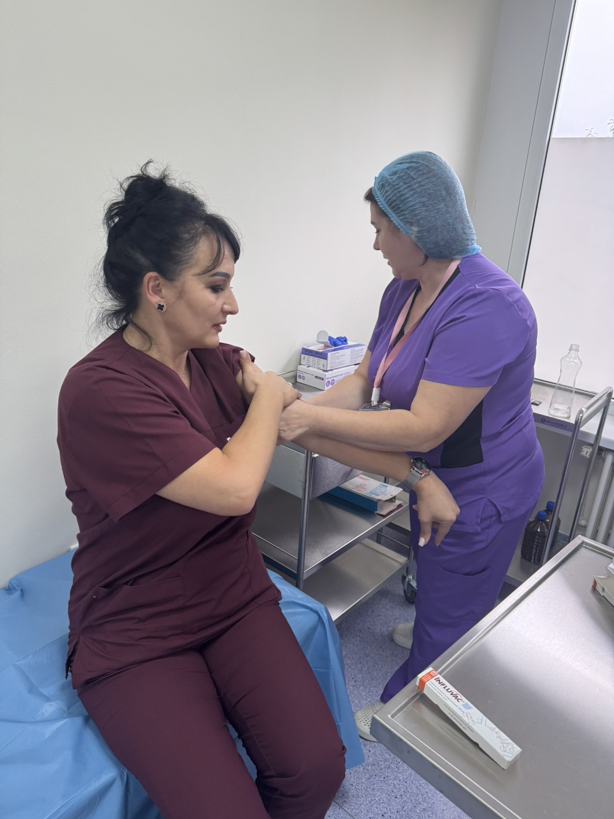 Protejăm echipa, avem grijă de pacienți! | Campania de vaccinare antigripală la IMSP Institutul Oncologic