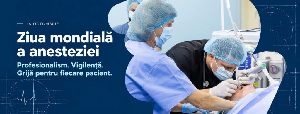 16 octombrie – Ziua mondială a anesteziei